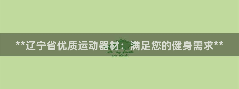 尊龙官方平台：**辽宁省优质运动器材：满足您的健身需